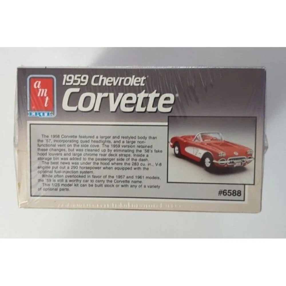 AMT Ertl '59 Corvette 6588 Model Kit in SEALED Box